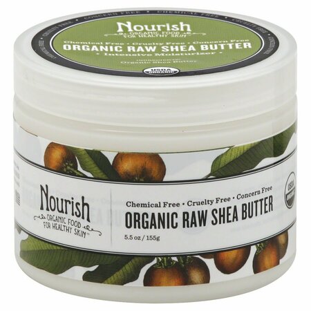 NOURISH ORGANIC INTENSELY MOISTURIZING SHEA BUTTER FAIR TRADE 5.5Z 243191